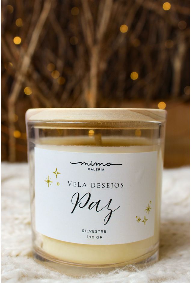 Vela Desejos Paz Mimo Galeria -2-